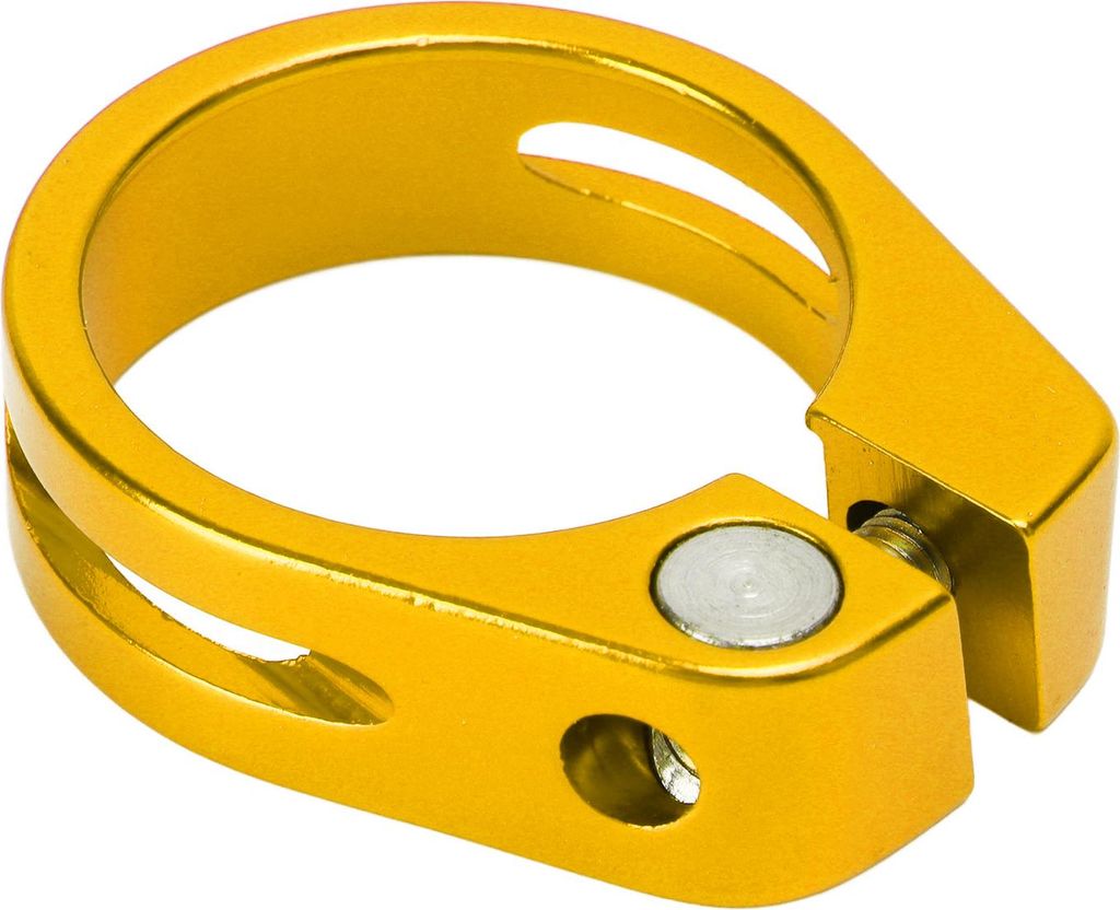 Fahrradsattelstützenklemme mit Schnellverschluss, ultraleicht, aus Aluminiumlegierung, 34,9 mm, rostfrei, passend für die meisten Fahrräder