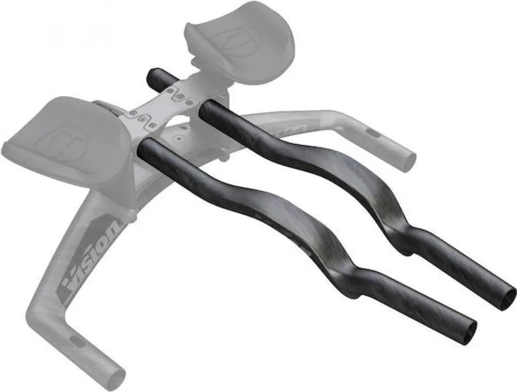 Extensions Carbone Ultra Légères Vision Speed 35 cm Noir Aérodynamique