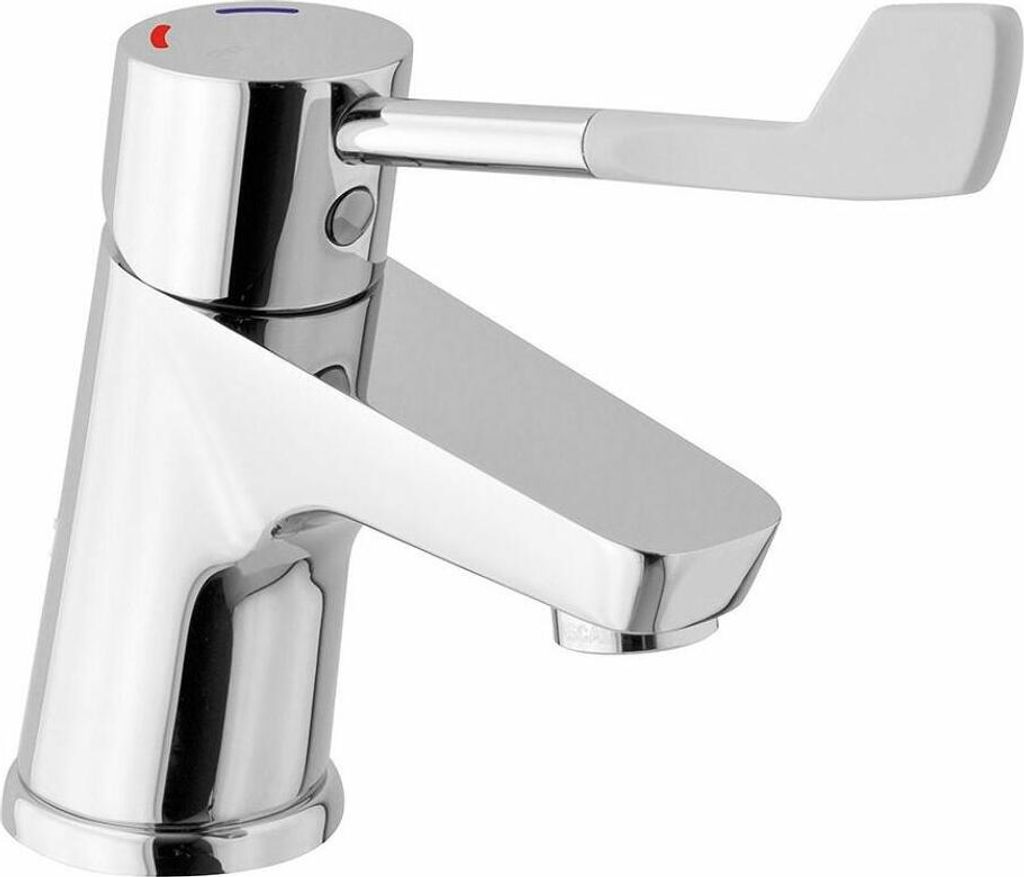 Sapho LEA Waschtischarmatur, Medizinischer Hebel, Chrom