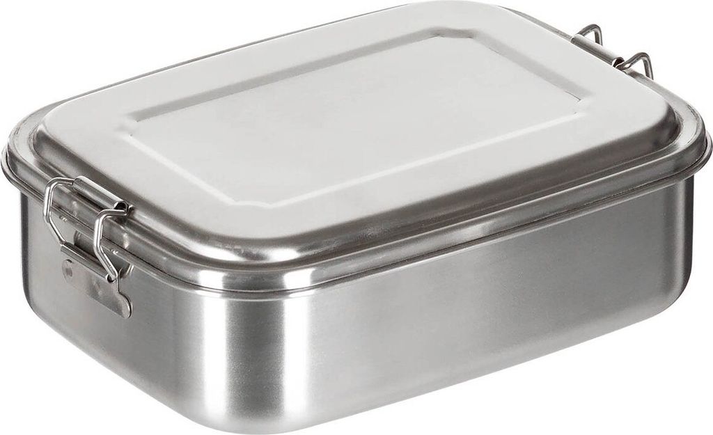 FoxOutdoor Lunchbox, Edelstahl, circa 18 x 14 x 6,5 cm Immagine del prodotto 