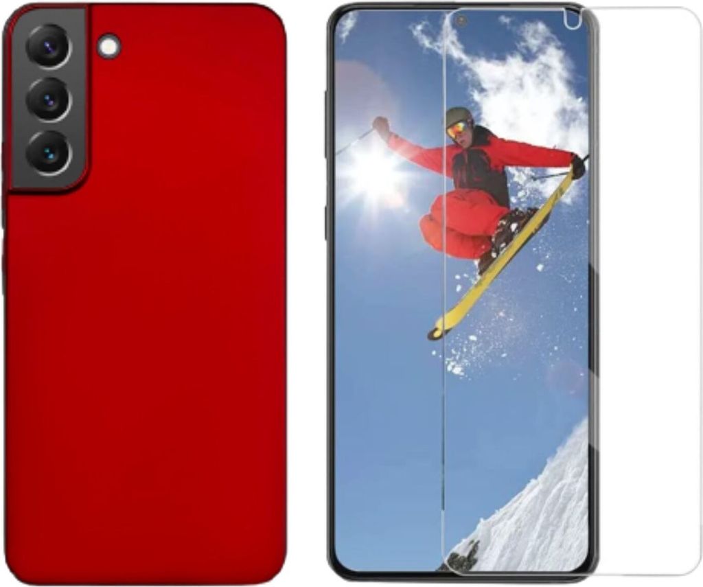 2in1 Set Handyhülle + Schutzglas für Samsung Galaxy S22 Produktbild 