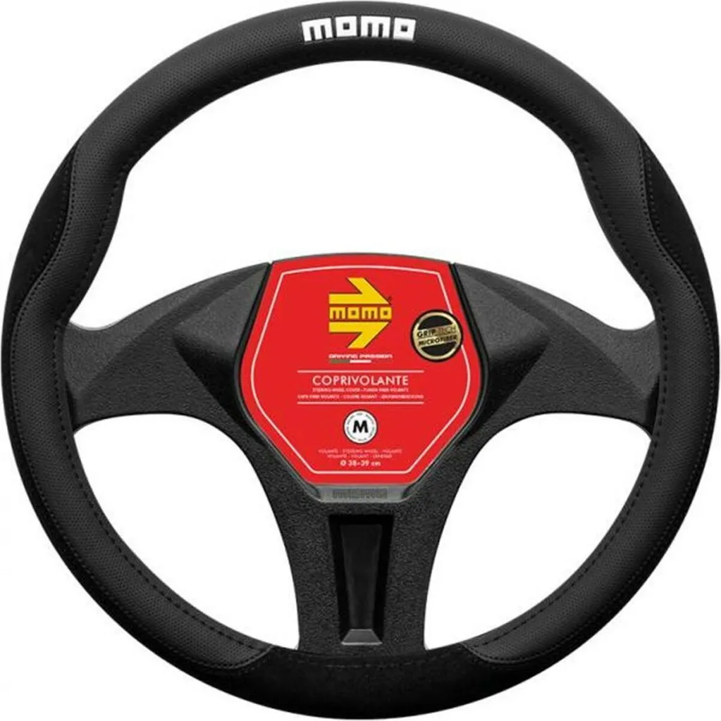 Coprivolante Sportivo MOMO Comfort Black Ø 38-39 cm | Qualità Premium