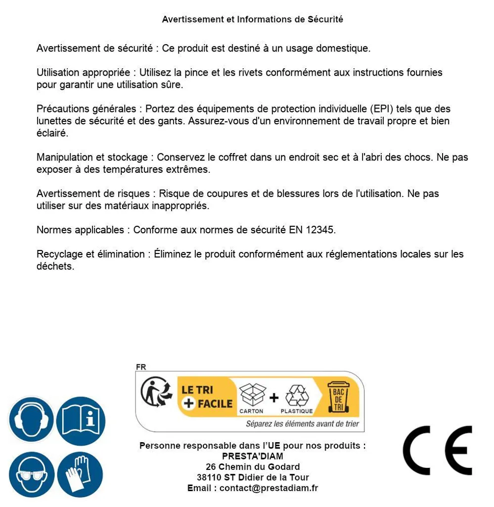 Fixation Durable Sans Effort : Pince et 430 Rivets Multiserrage GO960 - 4