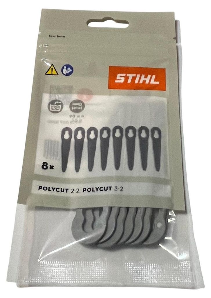 STIHL 40080071000 Original Satz Kunststoffmesser für Produktbild 