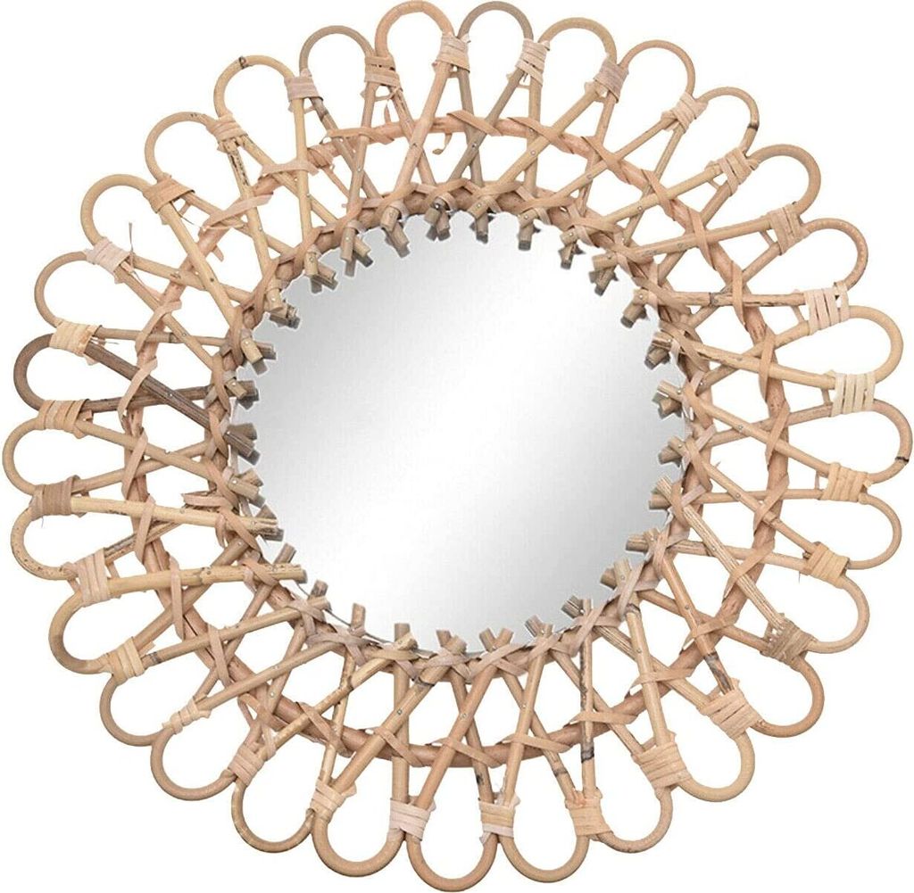 Wandspiegel Sonnenblumenform Spiegel Make-up Spiegel für Bad Oder Eingangshalle