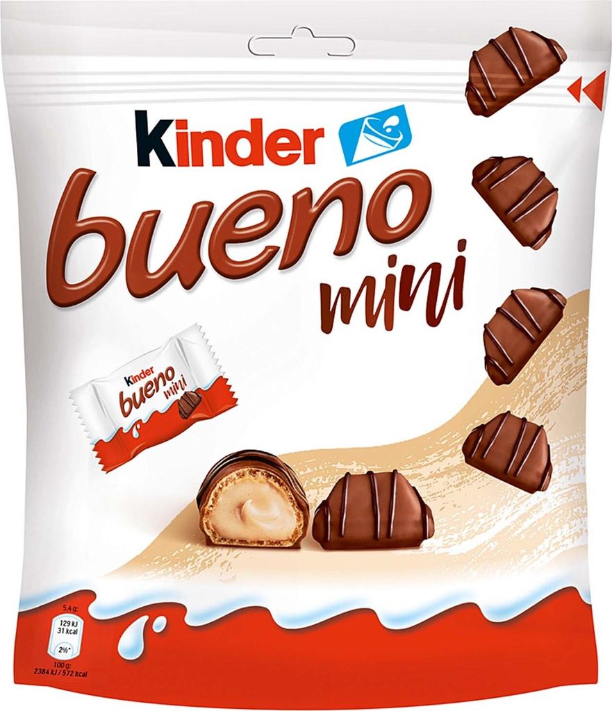Kinder 8000500253687, 108 g, Milchschokolade, 572 kcal, Produktbild 