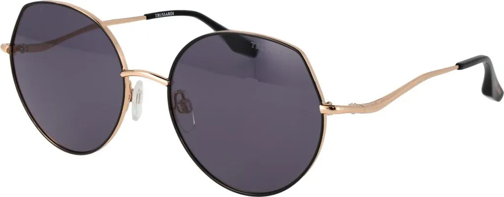 Lunettes de soleil Trussardi TSW3011 09A 56 - Monture Luxe en Acétate