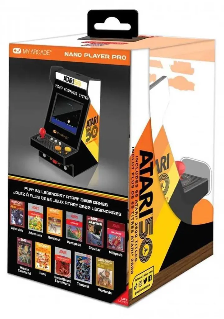 Console Atari Nano Player Pro My Arcade | 75 Giochi in 1 Offerta - 13