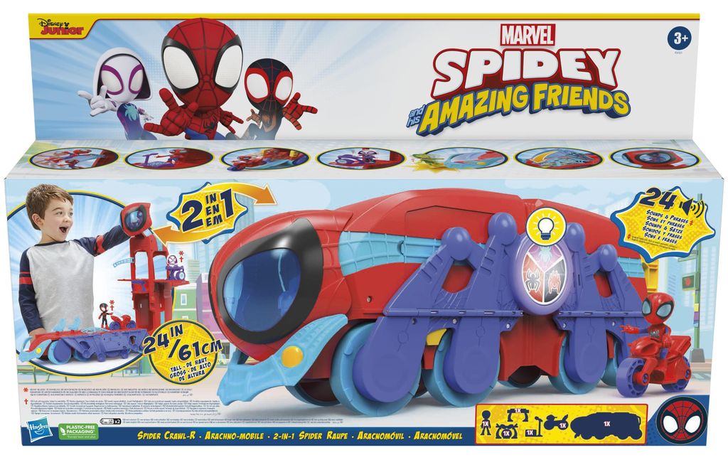 Hasbro F37215S0, Anhänger, Spidey and His Amazing Friends, Produktbild 