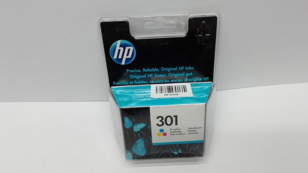 HP 301 Cyan/Magenta/Gelb Original Druckerpatrone, Produktbild 