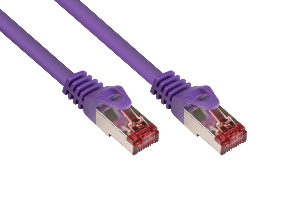 SO-36804 - Patchkabel Cat.6a, S/FTP, 25m, violett