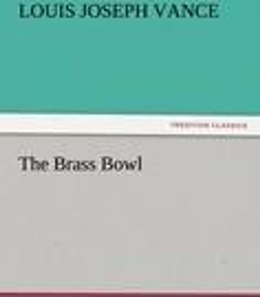 The Brass Bowl