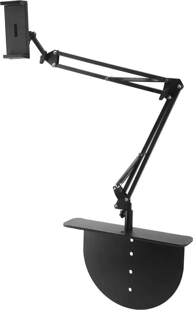 Porta Tablet Professionale 3 Snodi Alluminio per iPad Pro 12,9 Pollici