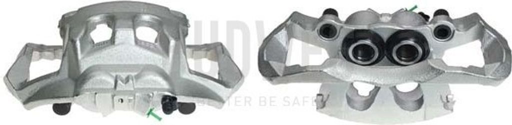 BUDWEG CALIPER Bremssattel Vorne Rechts für VW Transporter V Bus (7HB, 7HJ, 7EB, 7EJ, 7EF, 7EG, 7HF, 7EC) 344767