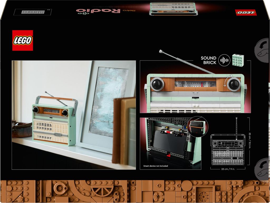 Radio w stylu retro Zdjęcie produktu 