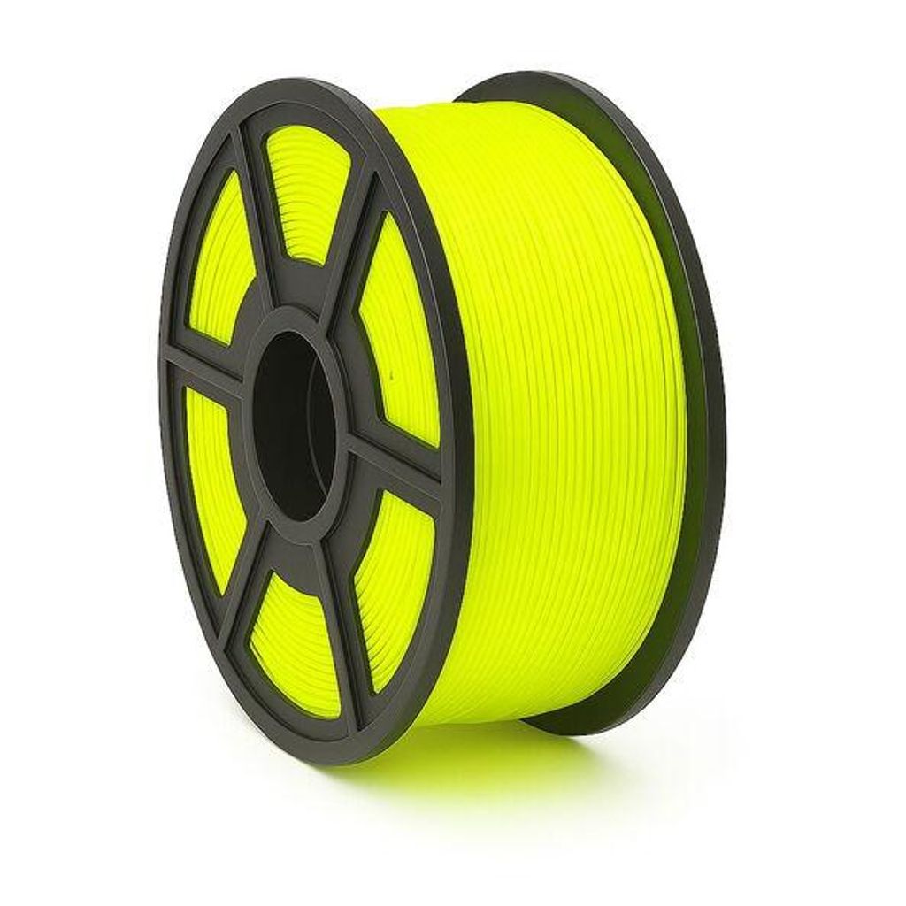 1 kg PETG Filament – Neon gelb, 1,75 mm – hochwertige Druckqualität