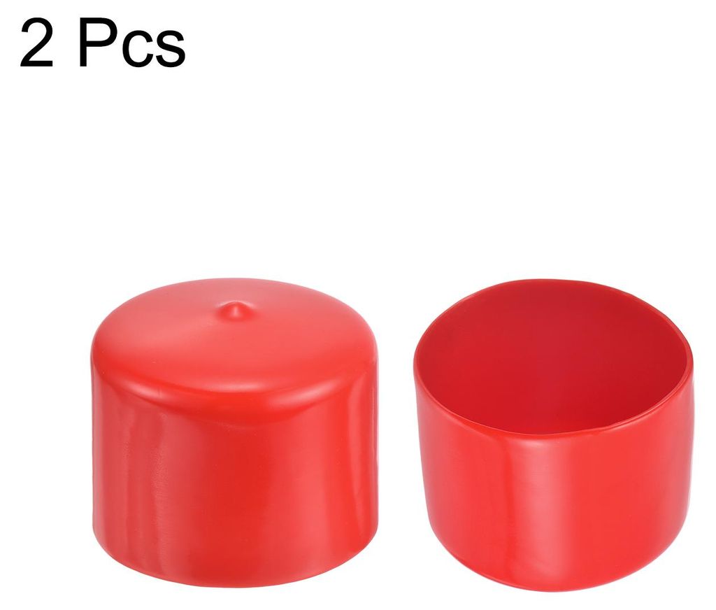 2 Stš¹ck Gummikappen 53 mm Gummi Endkappe Rund Schutzkappen Pfostenkappe Abdeckkappen Zaunpfosten Endspitze Kappen fš¹r Rohr Gartenstš¹hle Ti...