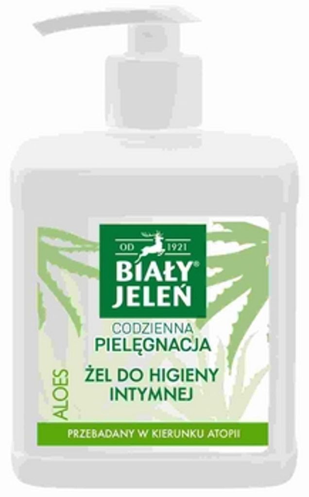 Bianco Jeleń Gel per l'igiene intima con aloe vera, 500ml Immagine del prodotto 
