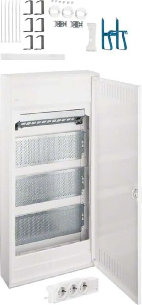 Tableau Électrique Triphasé Hager Volta APV 36 Modules Porte Pleine