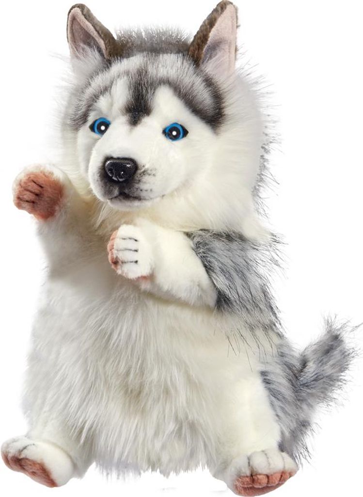 Hansa Creation - Kuscheltier - Handpuppe Husky