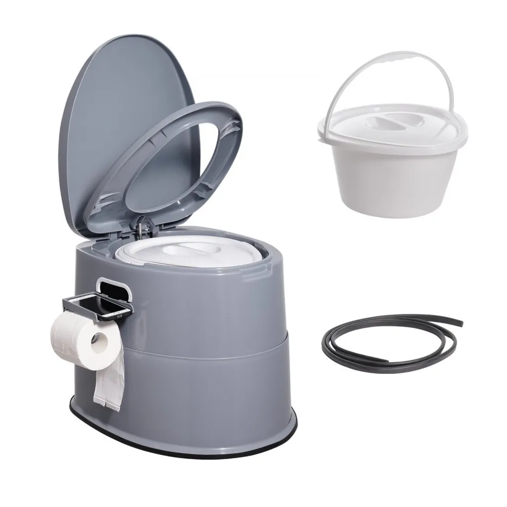 WC Portatile Deluxe 5L per Camper e Barca - Portata 136.1 kg