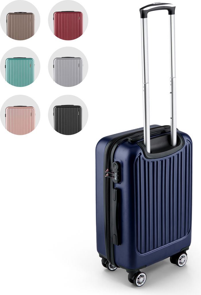 Travelite City Hartschalenkoffer L Erweiterbar Grün 4 Räder