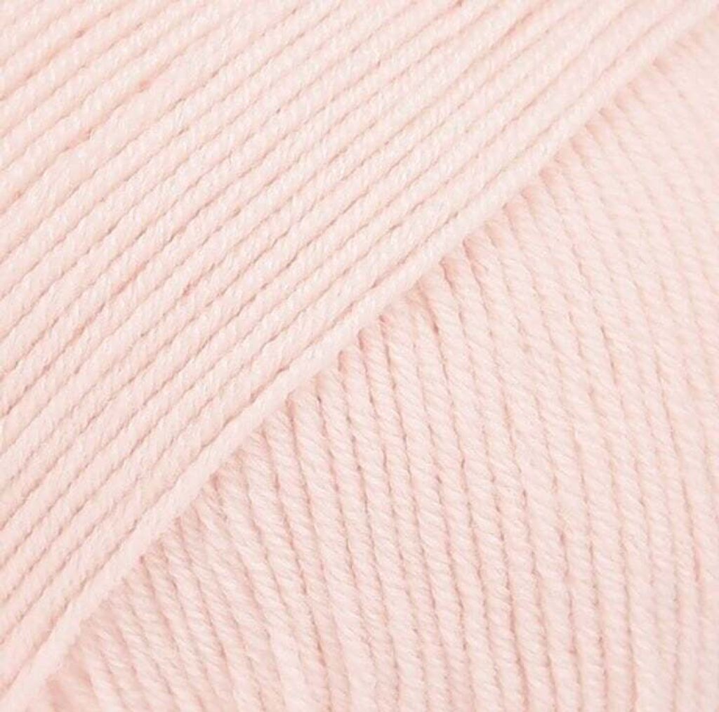 Drops Baby Merino Uni Colour 44 Powder Strickgarn