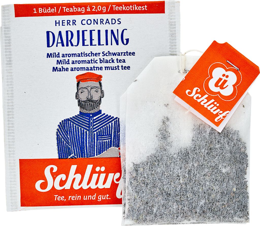 Schlürf - Büdel - Herr Conrads Darjeeling Produktbild 