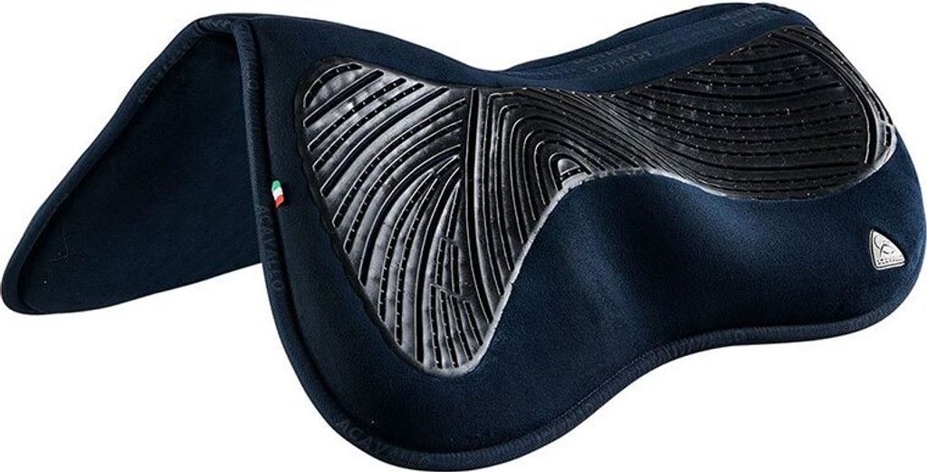Acavallo Gel And Memory Foam Half Pad, Farbe:Blue, Größe:3