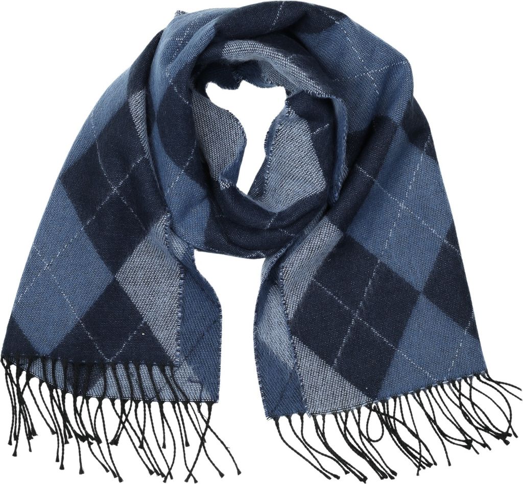 Italienischer Schal Argyle aus angenehm weichem Material Produktbild 