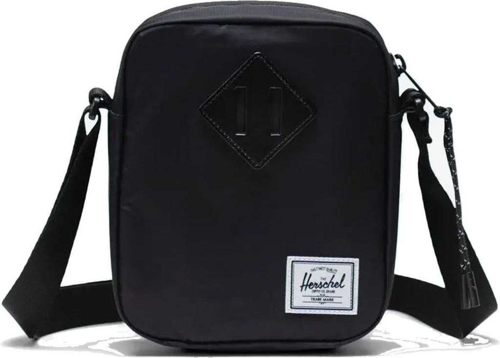 Herschel Heritage Crossbody 11137-00001, Umhängetasche, Uni, Schwarz