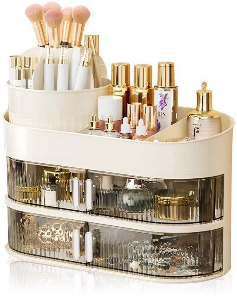 Un organizatore girevole a 360° per cosmetici e trucchi, Immagine del prodotto 