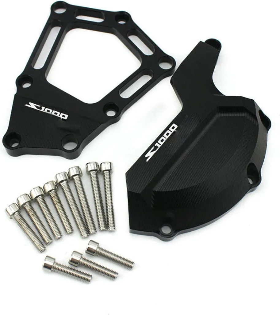 Copertura Carter Statore BMW S1000RR HP4 - Alloggiamento Motore Nero