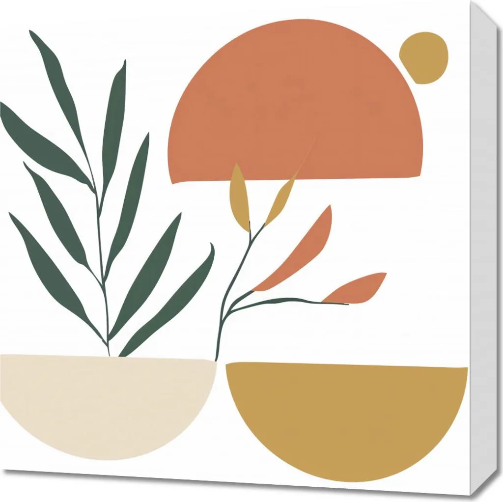 Quadro Moderno 50x50 Przekwit Tonacji | Decorazione Parete Luxury