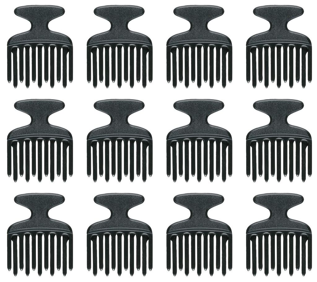 Fingerstyler - Stylingkamm - Afrokamm - Multipack 12 Stck.
