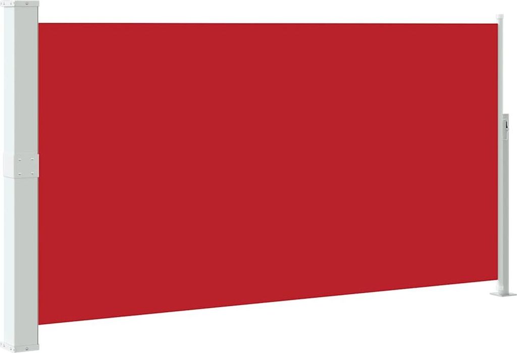 vidaXL Ausziehbare Seitenmarkise 170×300 cm Rot