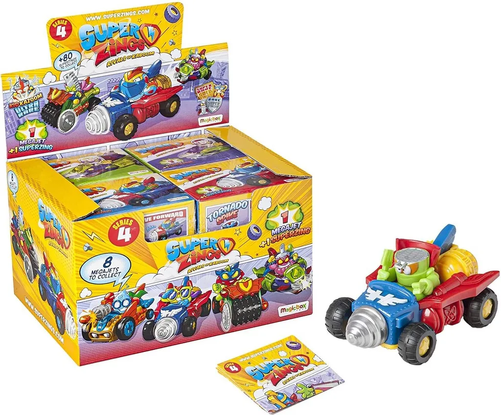 MegaJet Superzings 22180037 : Complétez Enfin votre Collection Série 4