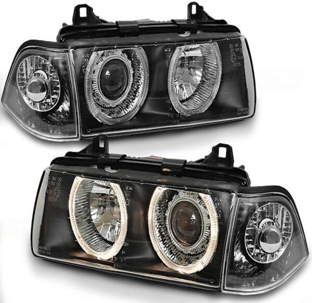 Angel Eyes Scheinwerfer passend für BMW 3er E36 Produktbild 