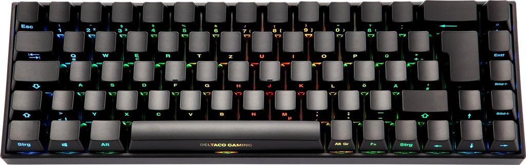 Deltaco Gaming GAM-100-DE, Kabellos, USB + RF Wireless + Produktbild 