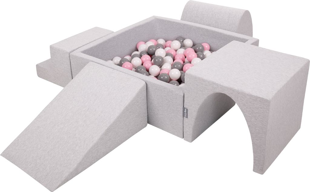 KiddyMoon Mäkké penové ihrisko pre deti s Štvorec Obrázok produktu 