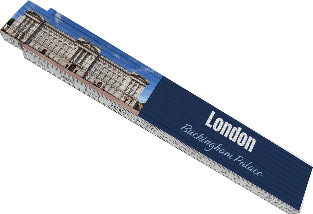 streetline London Buckingham Palace Meterstab aus Holz
