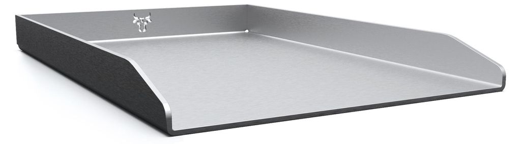 Edelstahl Plancha Grillplatte passend für Rösle Videro G3, Produktbild 