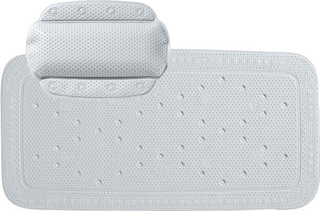 Kleine Wolke Wanneneinlage Calypso 2-teilig, platin Produktbild 