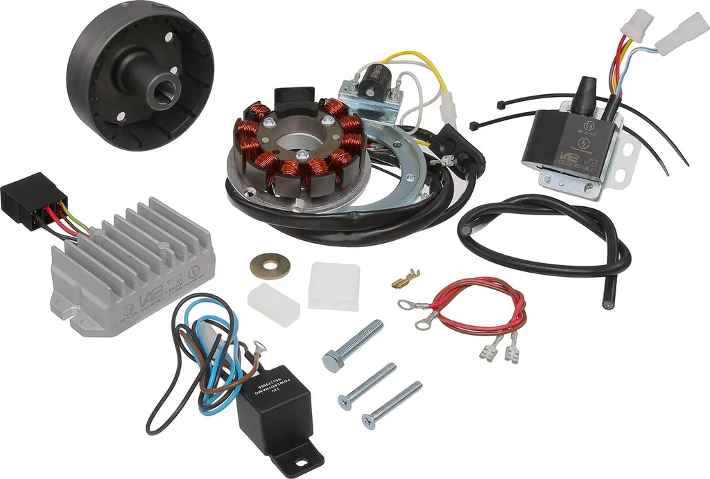 Kit Conversion 12V Alternateur Allumage pour MZ ES 175/250/300 et ETS 250