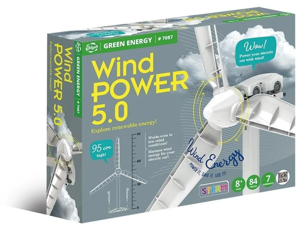 Kit Science Genius Toy : Apprendre l'Énergie Éolienne sans Électronique