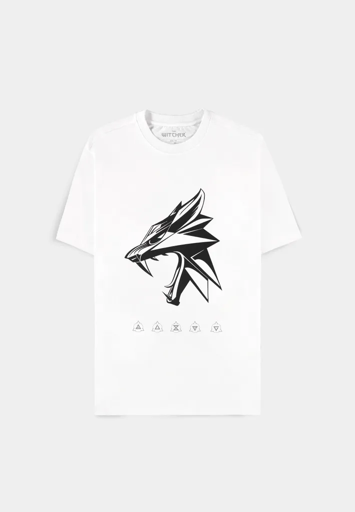 Difuzed The Witcher Wild Hunt Wolf Head Tee XL - Gear Pro-Gaming