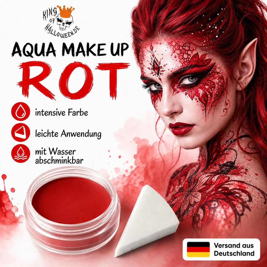 Maquillage liquide rouge de qualité supérieure, 14 g, avec Image du produit 