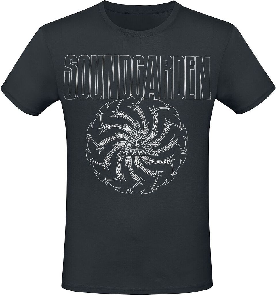 Soundgarden T-Shirt Herren Black Blade Motor Finger schwarz XL