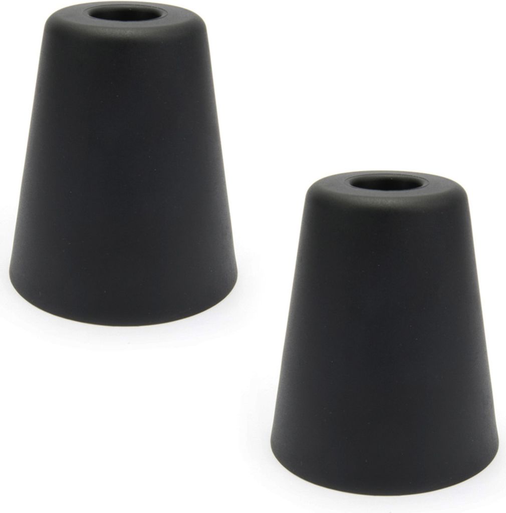2x sossai Türstopper NTS8 | HANS | Schwarz
