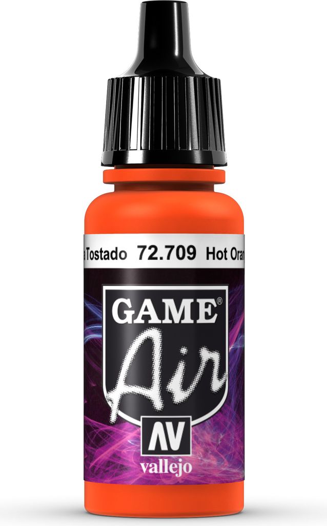 Vallejo Game Air | 17ml | 709 Hot Orange
